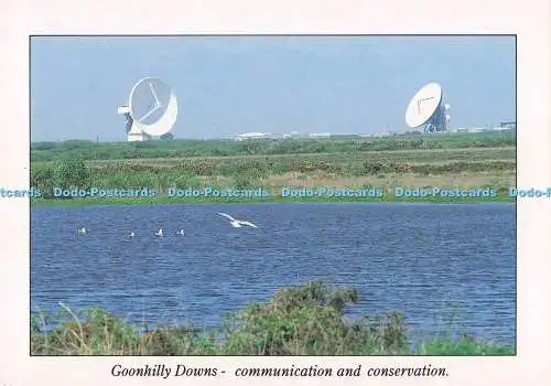 D291398 Goonhilly Erdstation. High Technology. J. Salmon. Sevenoaks. England.