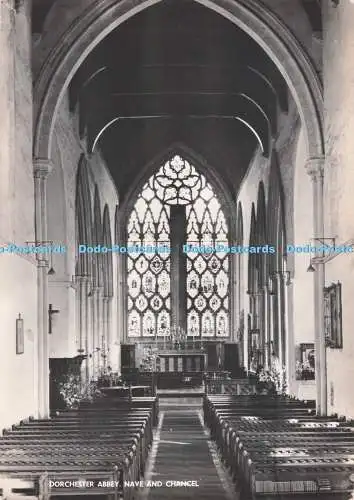 D293620 Dorchester Abbey. Kirchenschiff und Chor. Später. RP