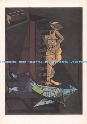 D289754 Paris. Musee d Art Moderne. Akt liegend und Frau sitzend mit Mandoline