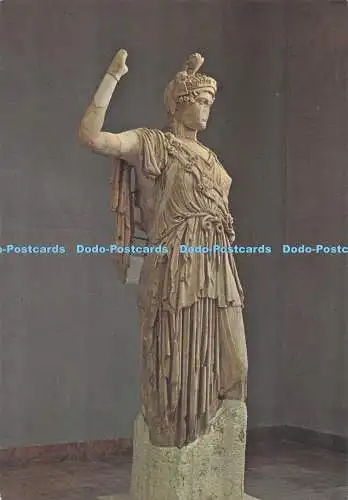 D293677 Syrien. Palmyra. Die Statue von Allat Athene. A. Chahinian