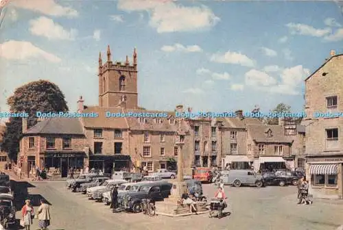 D291481 Gloucestershire. Auf der Welt verstauen. Das Quadrat. J. Arthur Dixon. England
