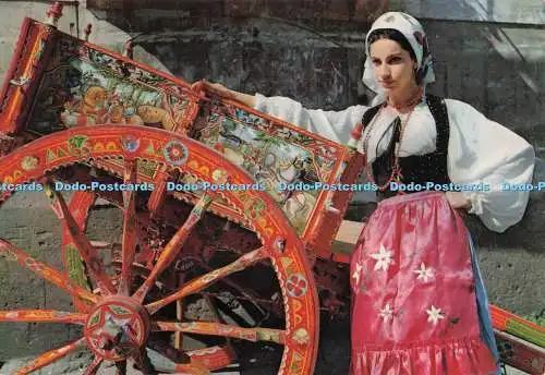 D296579 Costumi Siciliani. G.M. Milano Dep