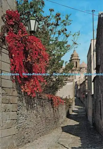 D296581 Erice. Ericina Street. Antonio Catalano. Rotalcolor