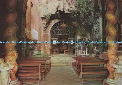 D296592 Palermo. Monte Pellegrino. Atrio del Santuario. F. lli Mistretta. Poligr