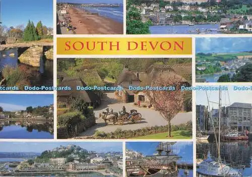 D296660 South Devon. Postbrücke. Paignton. John Hinde. U. K. Redruth. Cornwall.