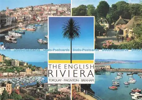 D291563 Die englische Riviera. Torquay. Paignton. John Hinde. Multi View