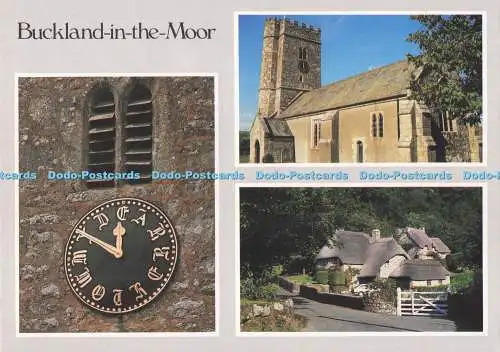 D291565 Buckland im Moor. Die Kirche. Richter. C. 10553. Multi View