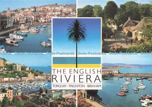 D291566 Die englische Riviera. Torquay. Paignton. John Hinde. Multi View