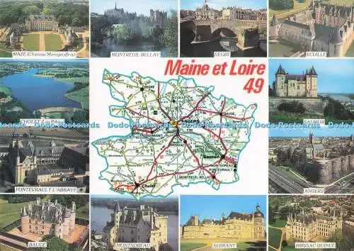 D293775 Maine et Loire. Spurweite. Serrant. Combier Macon. Multi View