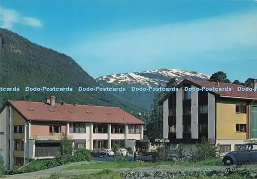 D289858 Norwegen. Vatles Handelsskulle. Vatletun und Hotel. Normann