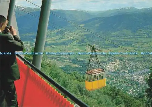 D289859 Seilbahn. Postkarte