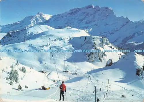 D291579 Col de Bretaye Sur Villars Chesieres. Fotoglob. Wehrli. Zürich