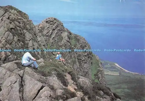 D293789 Isle of Arran. Blick auf Sannox Bay vom Cioch Ridge. Braemar Folien. PM