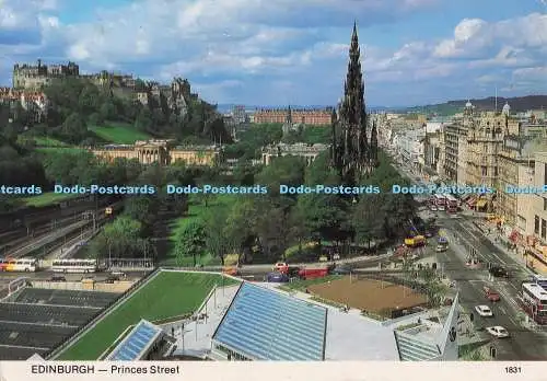 D296679 Edinburgh. Princes Street. Whiteholme. Dundee. A Hail Caledonia Product