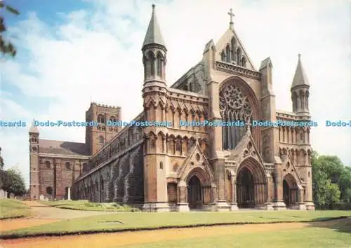 D289874 At. Albans Abbey. Aus dem Nordwesten. Walter Scott. Bradford