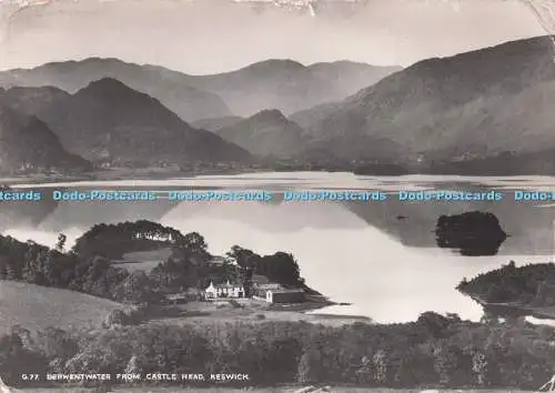 D291586 Keswick. Derwentwater von Castle Head. G. P. Abraham
