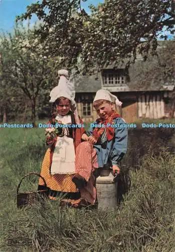 D289875 Folklore Normand. T es ma Juconde. Profiltür
