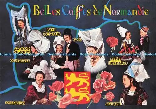 D289878 Belles Coiffes de Normandie. Jeans. Audierne. Finistere
