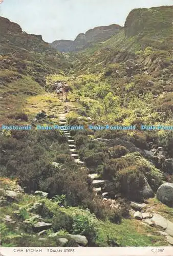 D291593 Cwm Bychan. Römische Treppe. Richter. C. 1307