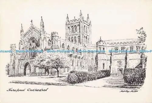 D296704 Hereford Cathedral. Harvey Barton. Harley Miller