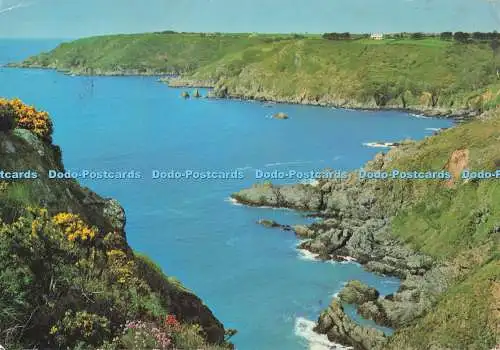 D293816 C.I. Guernsey. Klippenlandschaft vom Petit Port. E. T. W. Dennis. Norman G