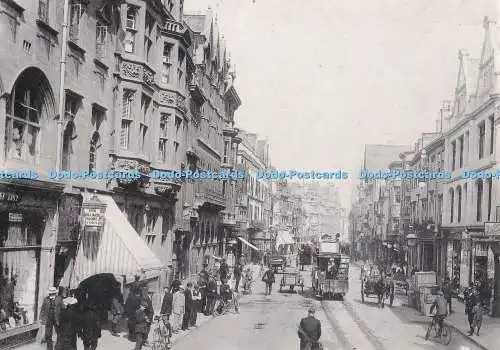 D296707 Cornmarket Street mit Blick nach Norden. Henry Spott. Oxfordshire County Council