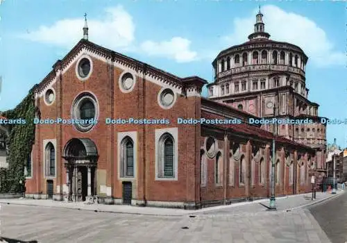 D289900 Milano. Kirche Santa Maria Delle Grazie. Stich. Grafico Cesare Capello