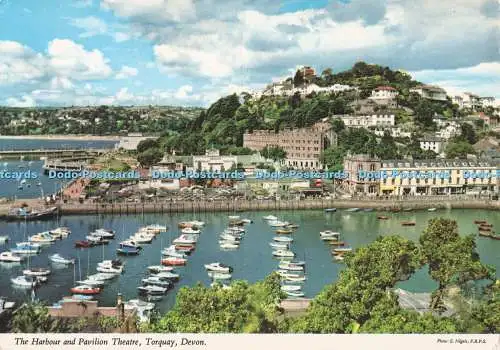 D293821 Torquay. Devon. Das Hafen- und Pavillontheater. John Hinde. E. Nagele
