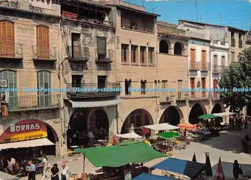 D289904 Schlüsseln. Gerona. Plaza del Caudillo. Farbe C.Y.P. Postales