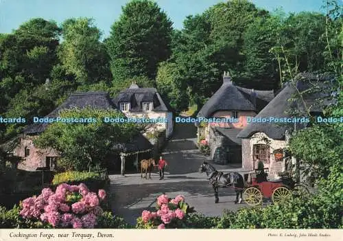 D293824 Devon. Cockington Forge in der Nähe von Torquay. John Hinde. E. Ludwig