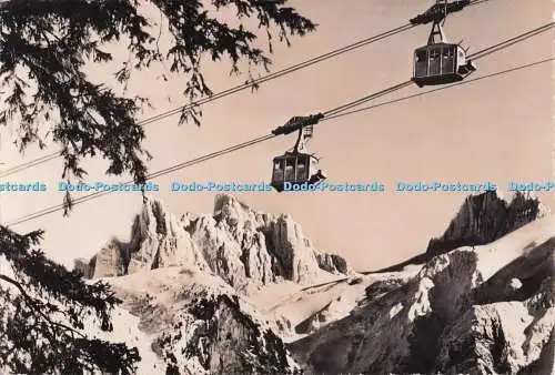 D296717 Luftseilbahn Gerschnialp Trubsee. K. Meuser