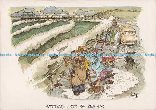 D296718 viel Seeluft bekommen. J. Arthur Dixon. Besley
