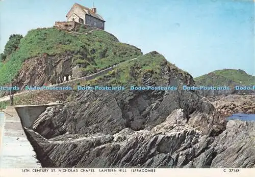 D293828 Ilfracombe. Nikolauskapelle aus dem 14. Jahrhundert. Laternenberg. Richter. C. 2