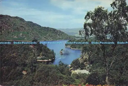 D291624 Perthshire. Loch Katrine. Die Trossachs. J. Arthur Dixon. Inverness. Joh
