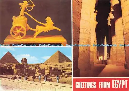 D289910 Grüße aus Ägypten. Ramses II bei der Jagd. Multi View