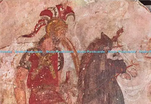 D289913 Paestum. Kurze Wand von Lucan bemaltem Grab. Matonti
