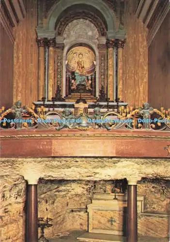 D289914 Haifa. Kloster Stella Maris. Hochaltar und die Grotte des Elias dem