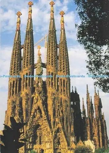 D291628 Spanien. Barcelona. Basilica de la Sagrada Familia. British Airways