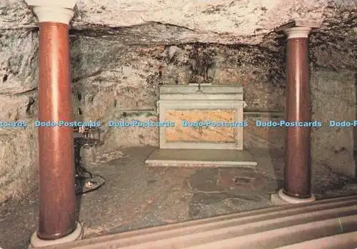 D289915 Montierung Karmel. Grotte des Heiligen Elias. Im Inneren der Basilika. Monte Carmelo.