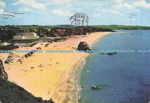 D293835 Crinnis Sands. Carlyon Bay in der Nähe von St. Austell. D. E. M. Thomas. Ein Cornish