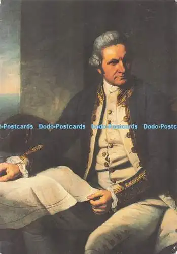 D291631 National Maritime Museum. Captain James Cook. Tanzen. E. T. W. Dennis. Sc