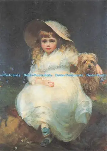 D291634 Hilda Pennington Mellor. Drei Jahre alt. James Sant. Beric Tempest