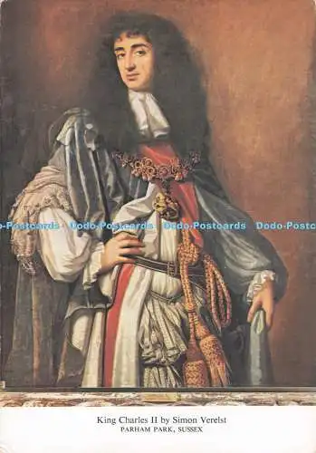 D291640 Sussex. Parham Park. König Karl II. Simon Verelst. Die Hillingdon Pres