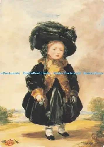 D291645 Dulwich Bildergalerie. Queen Victoria. Vier Jahre alt. S. P. Denning
