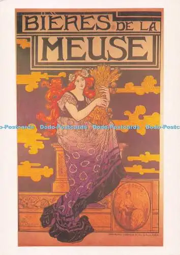 D293867 Poster für Bieres de la Meuse. E. A. Bastard. Magna Bücher