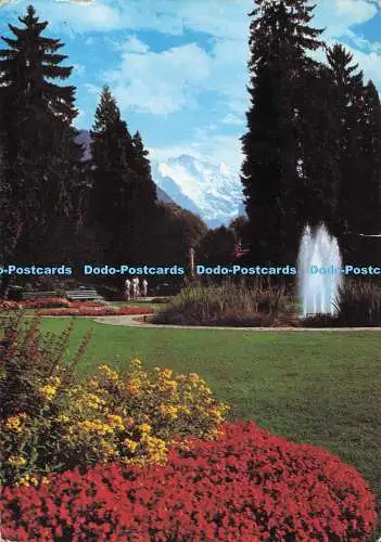 D293893 Interlaken. Kursaalgarten. Postkarte