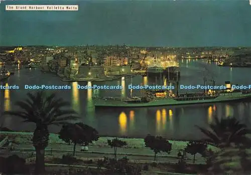 D293895 Valletta. Malta. The Grand Harbour. Die ABC Schreibwaren