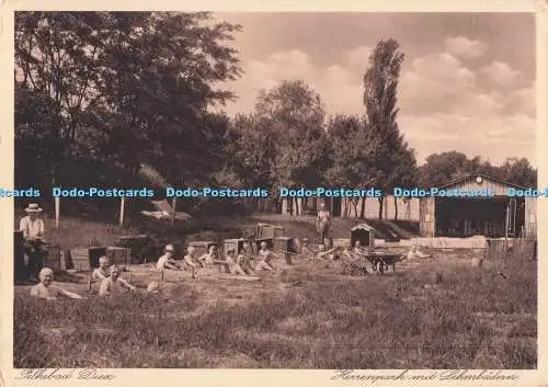 D289981 Felkebad Diez. Herrenpark Mit Lehmbadern. Ph. H. Meckel