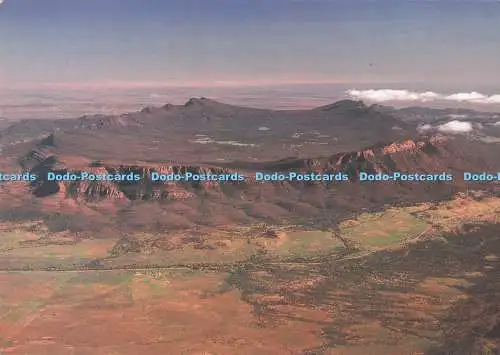 D291694 South Australia. Flinders-Bereiche. Luftaufnahme der spektakulären Wilpena