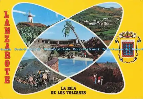 D296793 Lanzarote. La Isla de los Volcanes. Coleccion Las Afortundas. De Comerci
